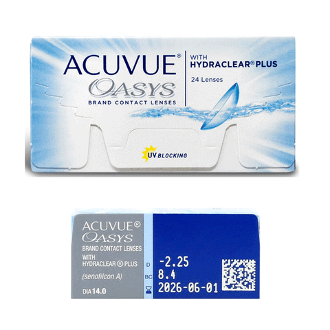 ACUVUE® OASYS® with HYDRACLEAR® PLUS