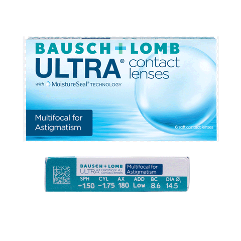 Bausch + Lomb ULTRA Multifocal for Astigmatism 6pk